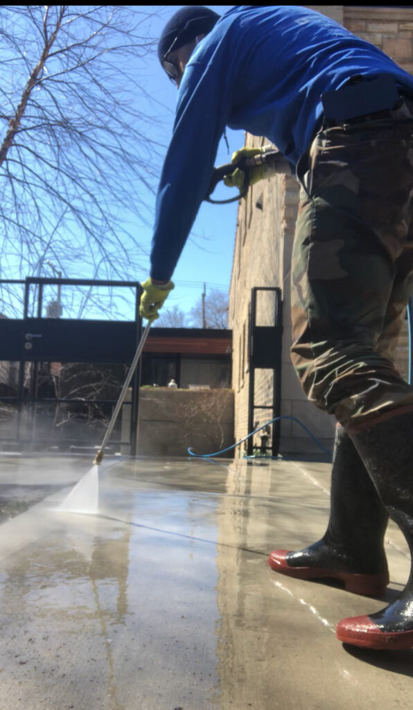 power washing